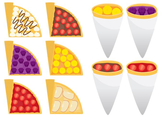 Crepes Vectors Crepes Vectors