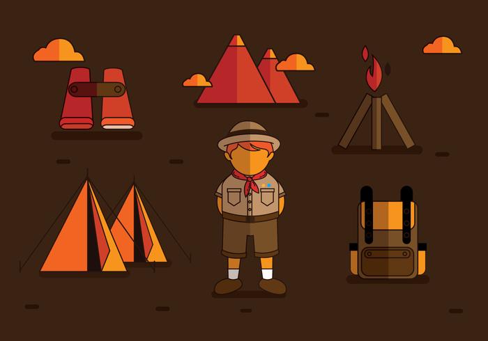 Boy Scouts Vectors