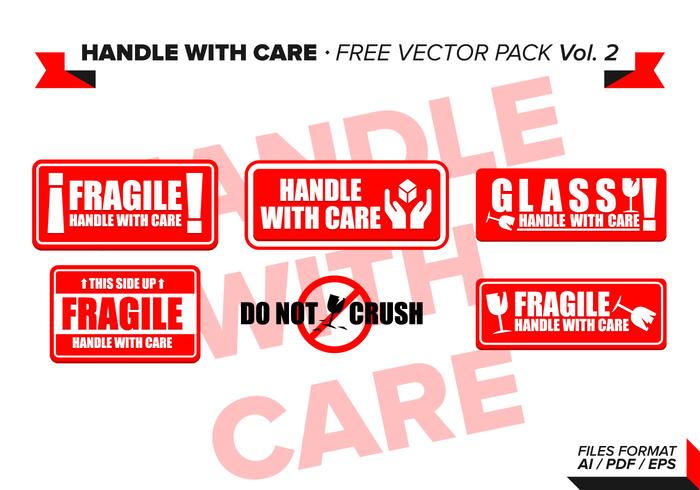 Handle With Care Free Vector Pack Vol. 2 Handle With Care Free Vector Pack Vol. 2