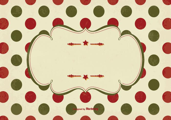 Cute Polka Dot Background vector