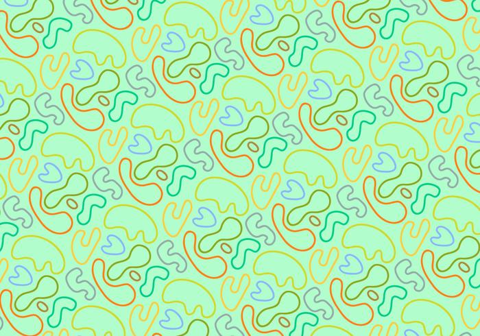 Abstract Shape Pattern Vector