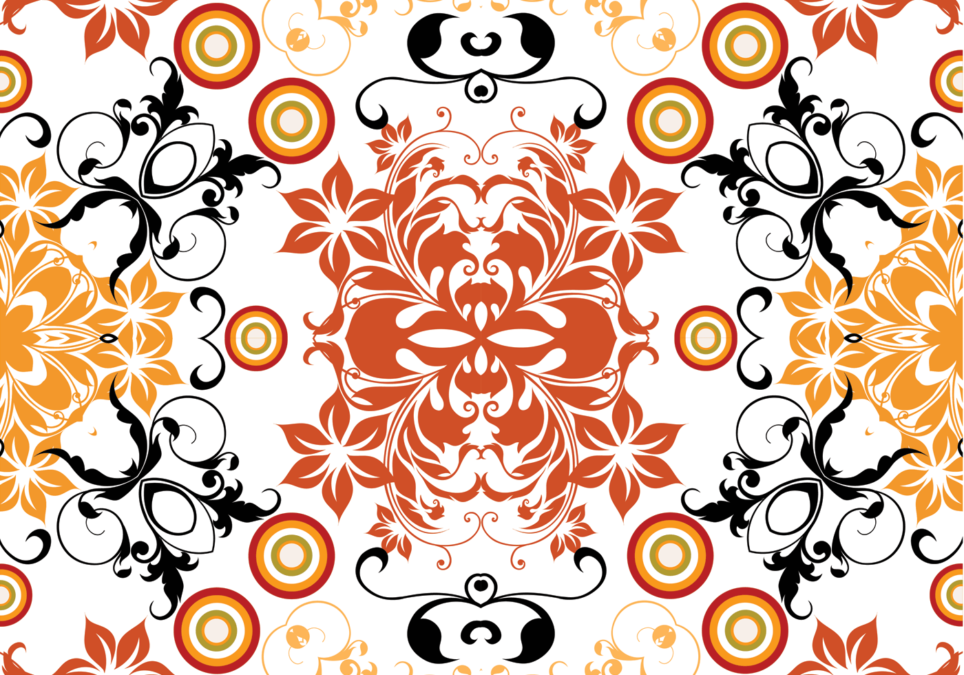 Download Target Floral Pattern Vector 100318 - Download Free ...