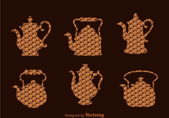 Arabic Coffee And Tea Pot vector