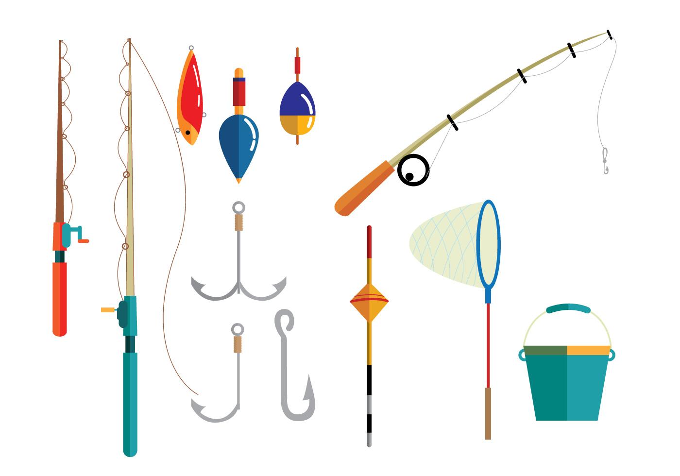Fishing Equipment Vectors 100331 Vector Art at Vecteezy
