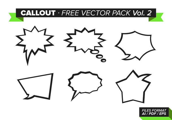 Callout Free Vector Pack Vol. 2 Callout Free Vector Pack Vol. 2