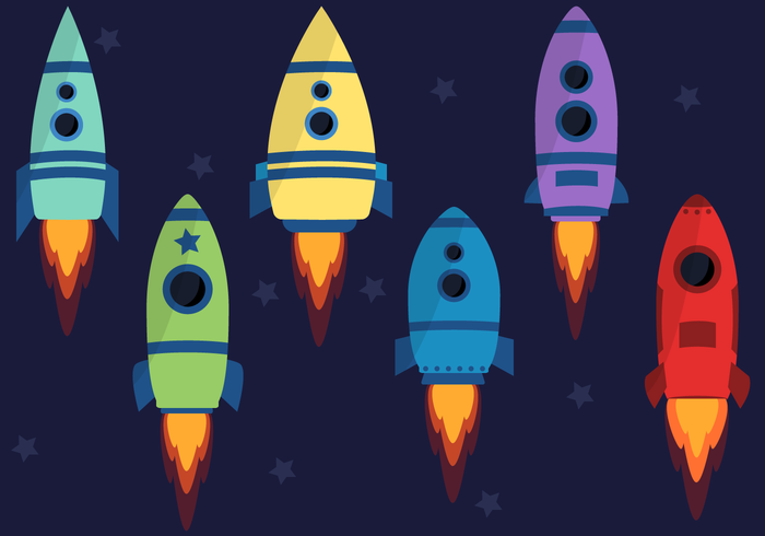 Free Spaceship vector