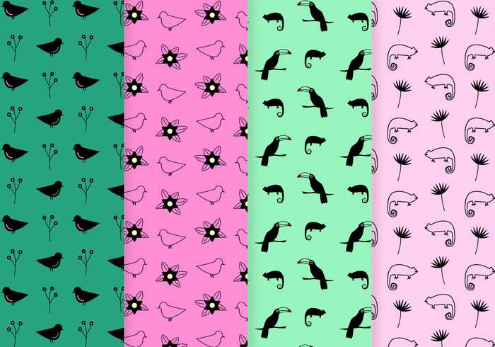 Free Tropical Pattern Vector