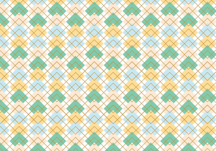Argyle pattern background vector