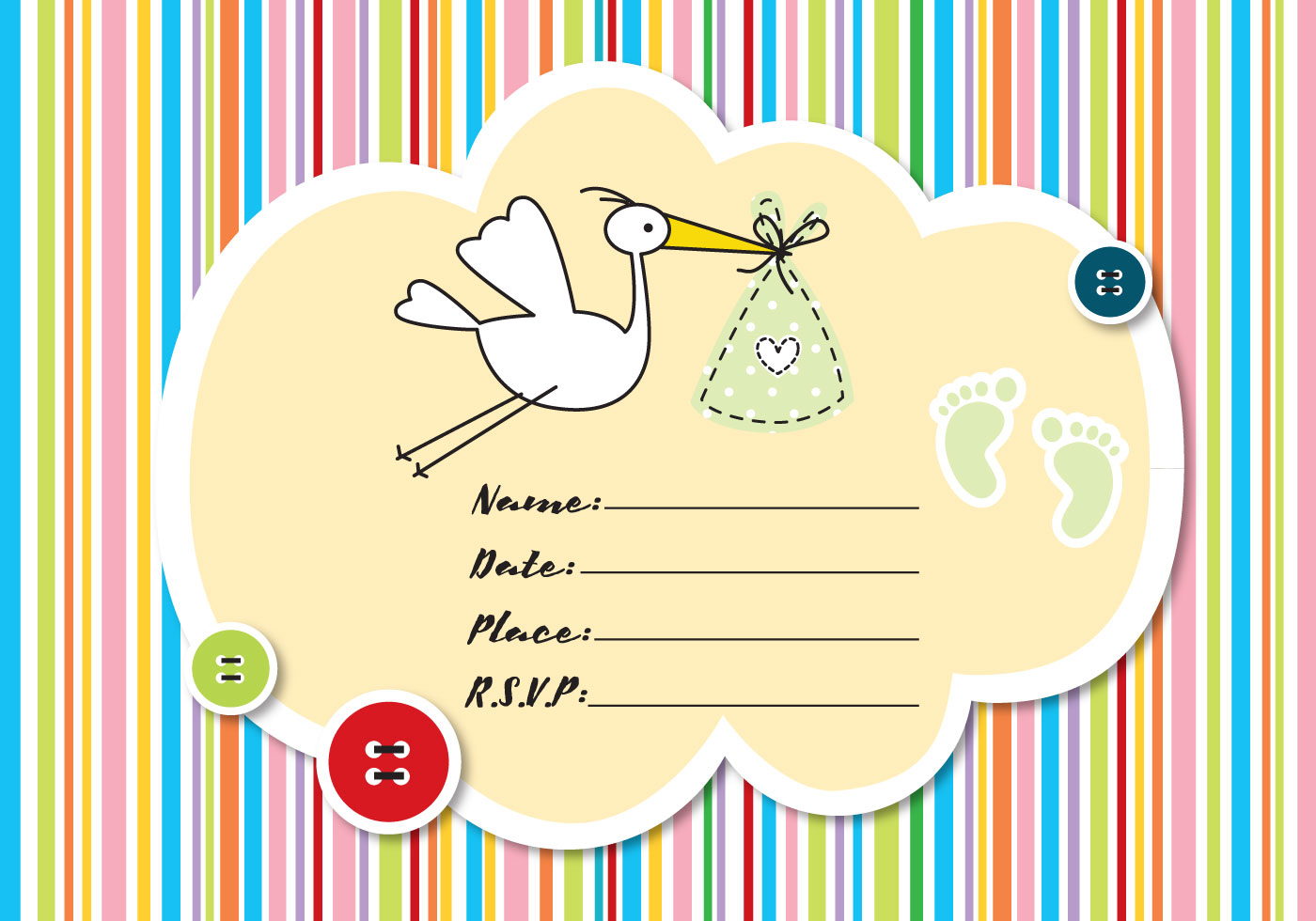 baby shower invitation clipart free - photo #35