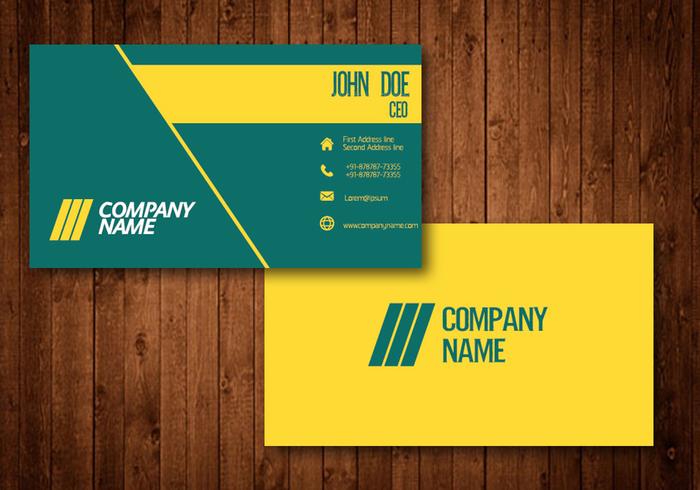 Creative Business Card vector