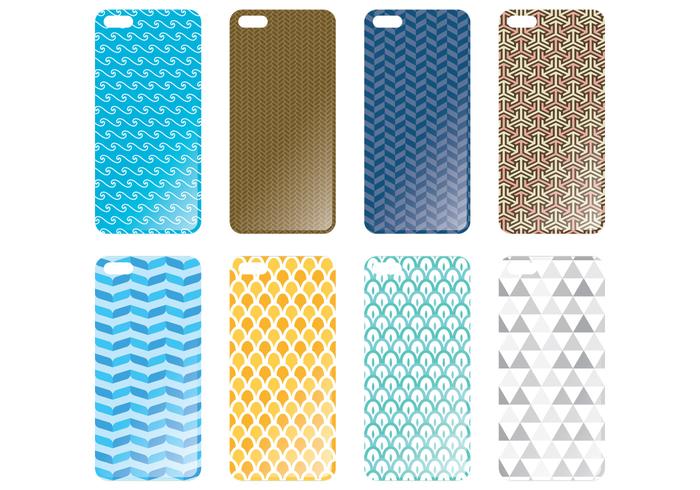 Realistic Phone Case vector