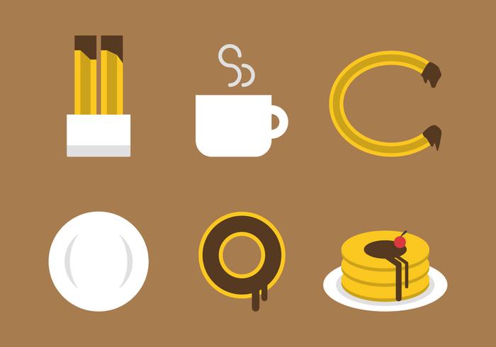 Free Churros Vector Icons 4