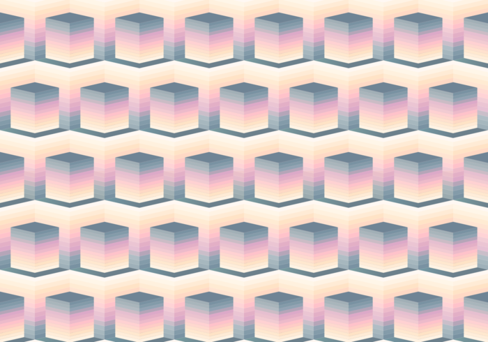 Seamless Pattern Glow Cube Seamless Pattern Glow Cube