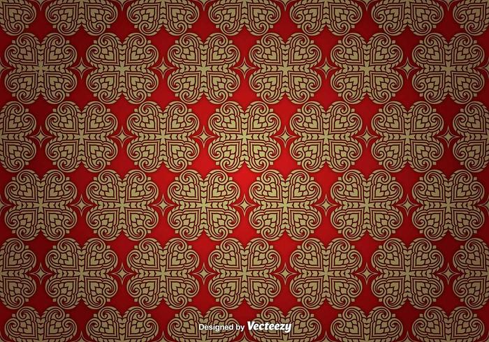 Thai sameless pattern vector