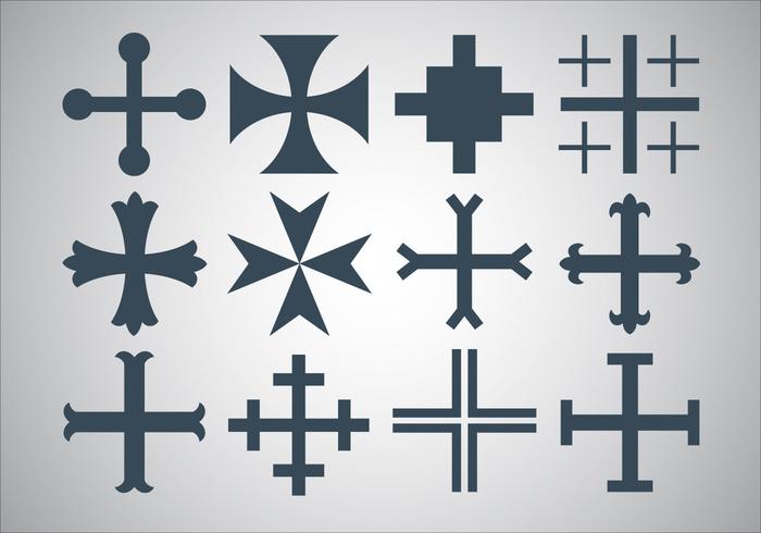 Free Maltese Cross Vector