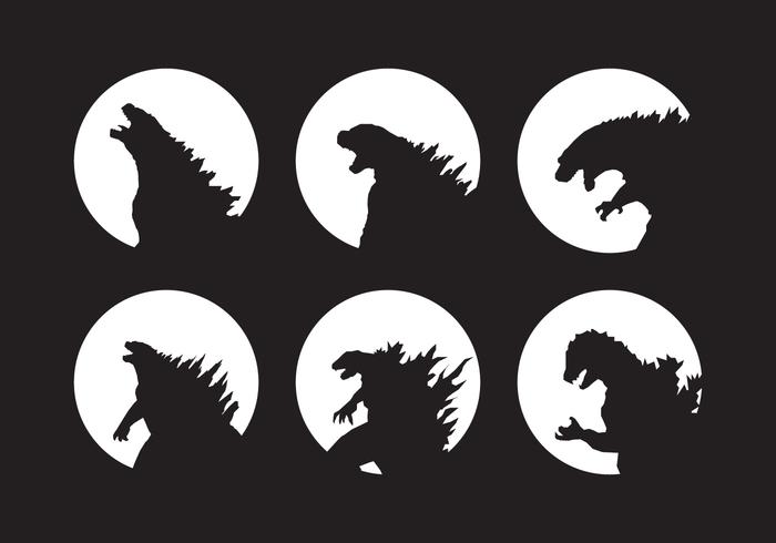 Godzilla Vectors Godzilla Vectors