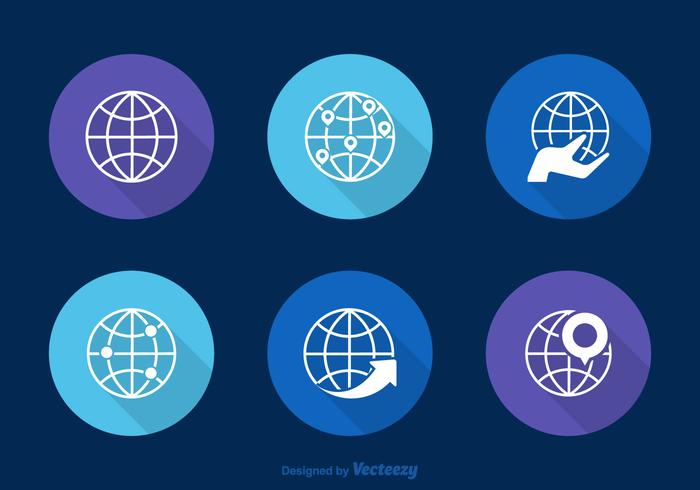 Free Globes Vector Icons