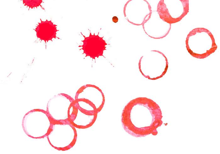 Wine Stains Vectors Wine Stains Vectors