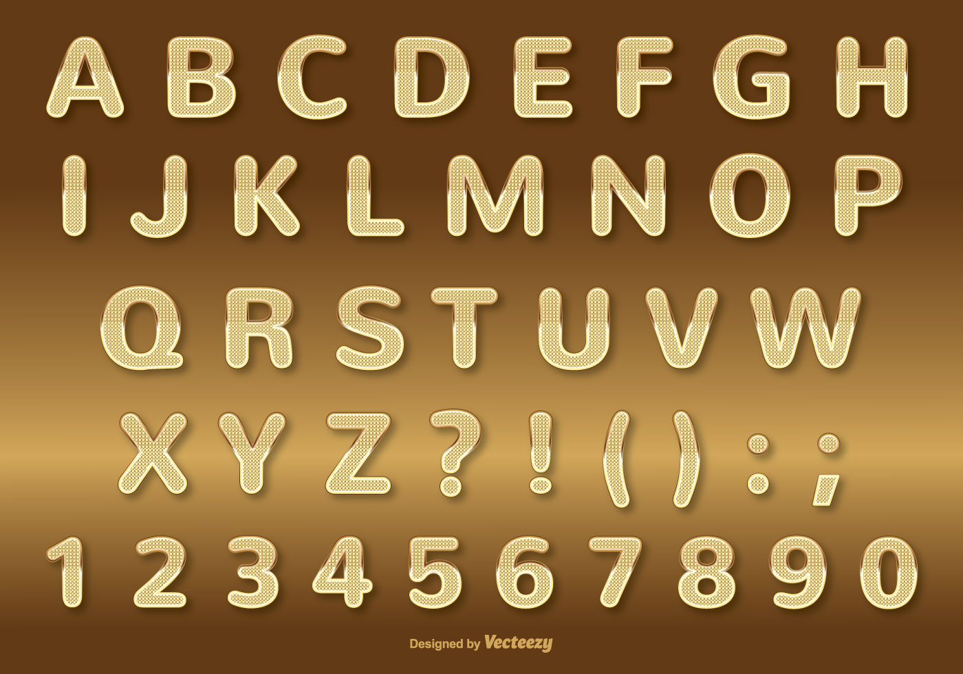 gold letters free vector art 7023 free downloads