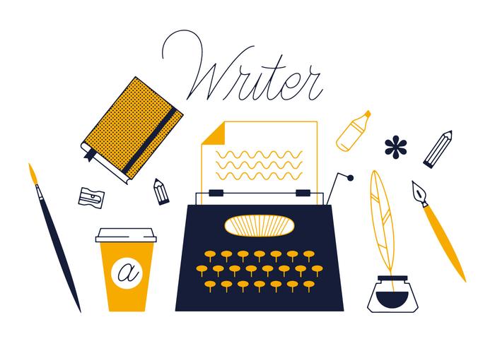 Writer Vector