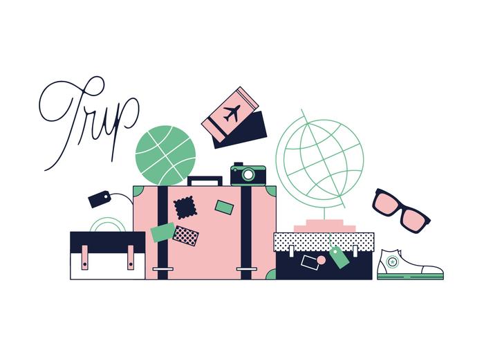 Free Trip Vector Free Trip Vector