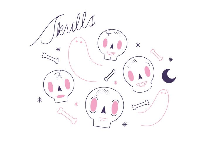 Free Skulls Vector Free Skulls Vector