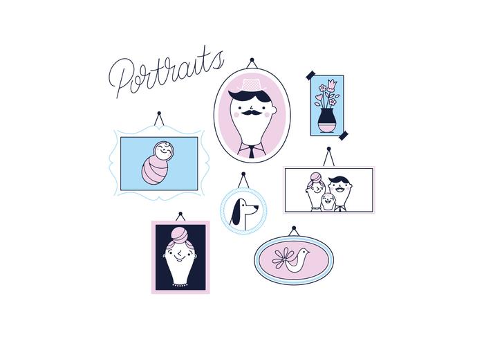 Free Portraits Vector Free Portraits Vector