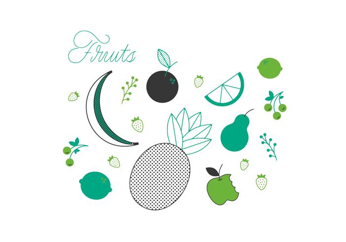 Free Fruits Vector Free Fruits Vector