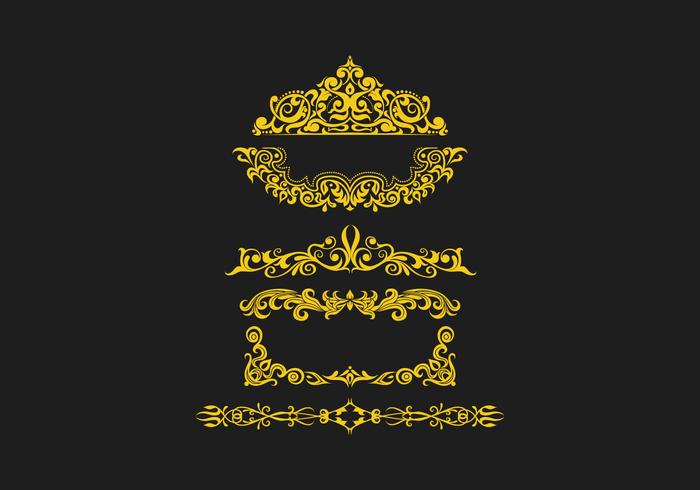 FREE SCROLLWORK VECTOR 3
