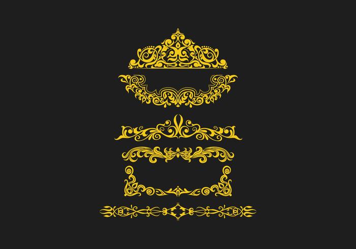 FREE SCROLLWORK VECTOR 3