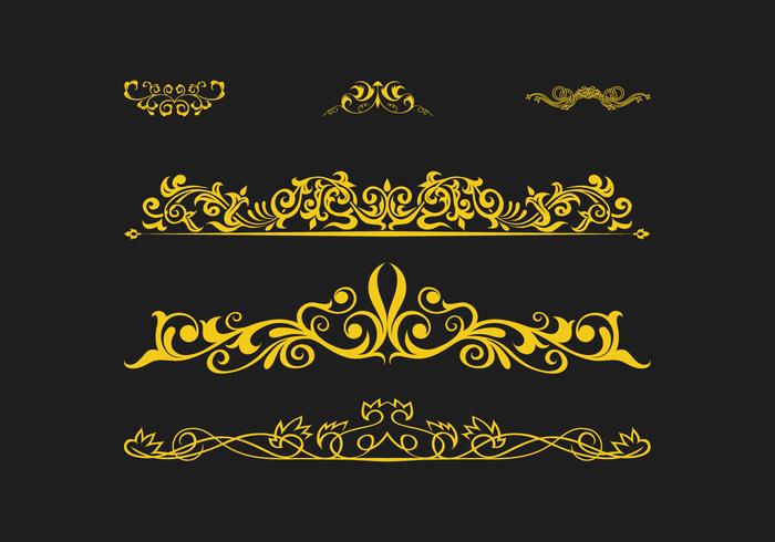 VECTOR LIBRE DE SCROLLWORK 2