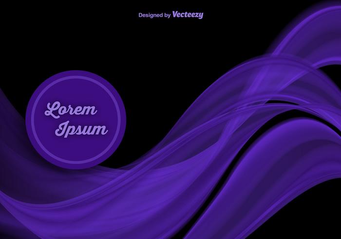 Elegant Purple waves vector