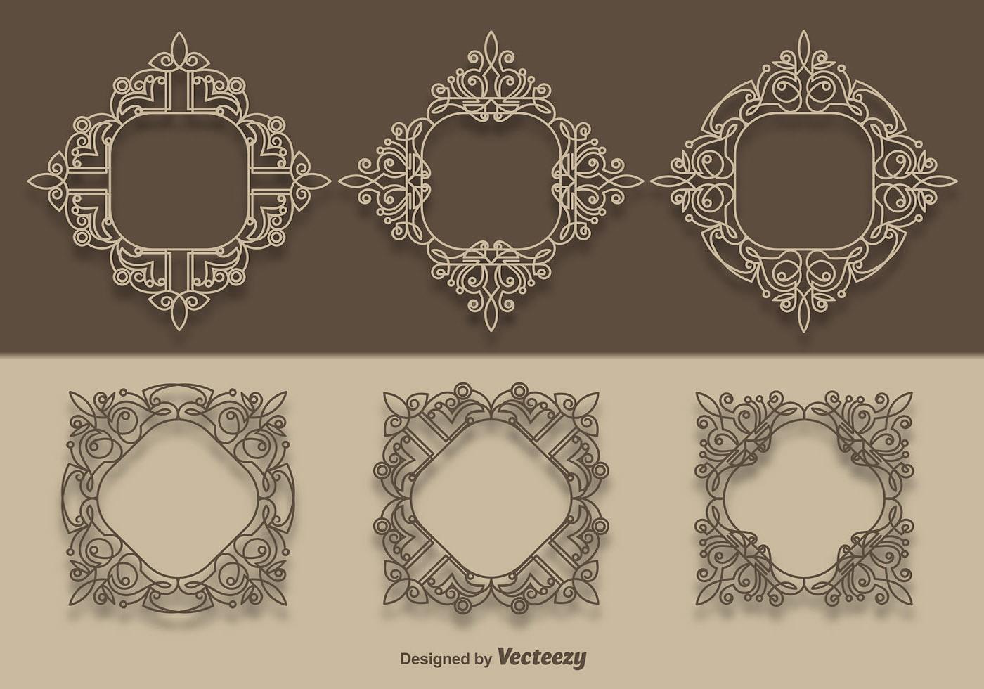 Vector Scrollwork Collection.