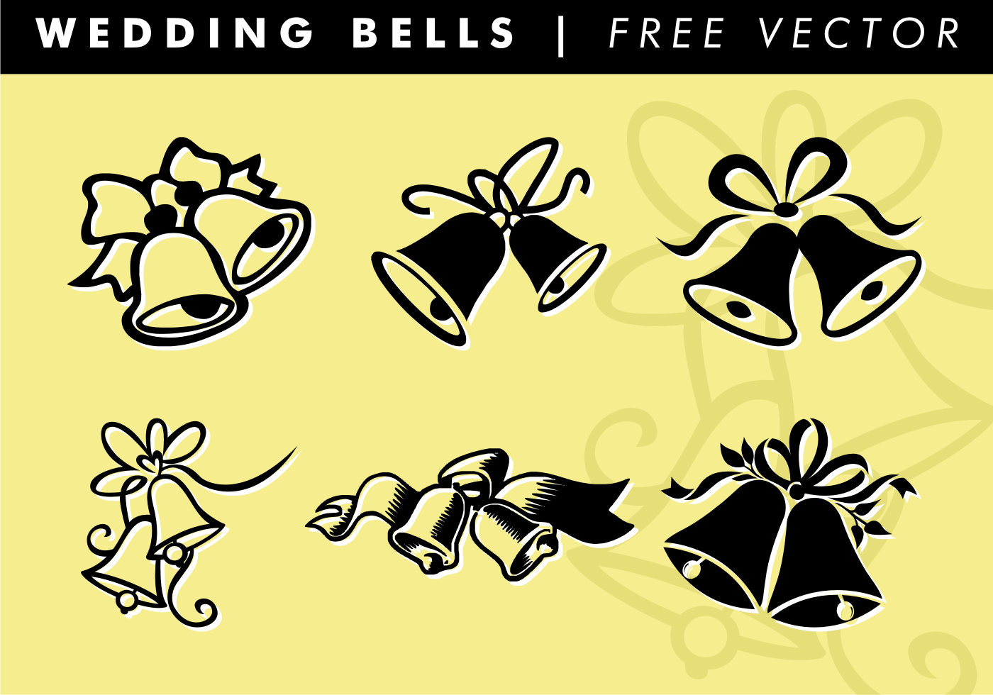 Download Wedding Bells Vector 100910 - Download Free Vectors ...