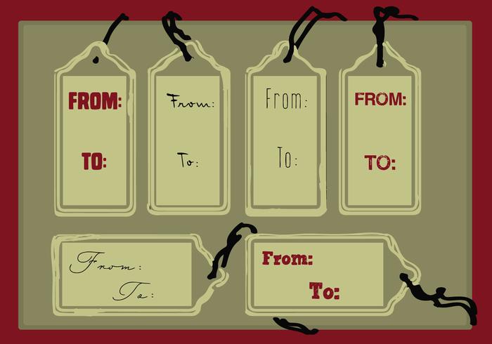 Free Set of Tags Vector Free Set of Tags Vector