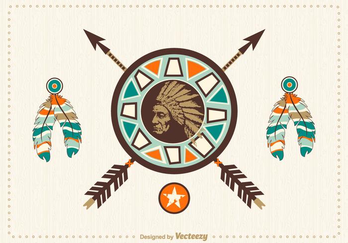 Diseño Native American Free Vector