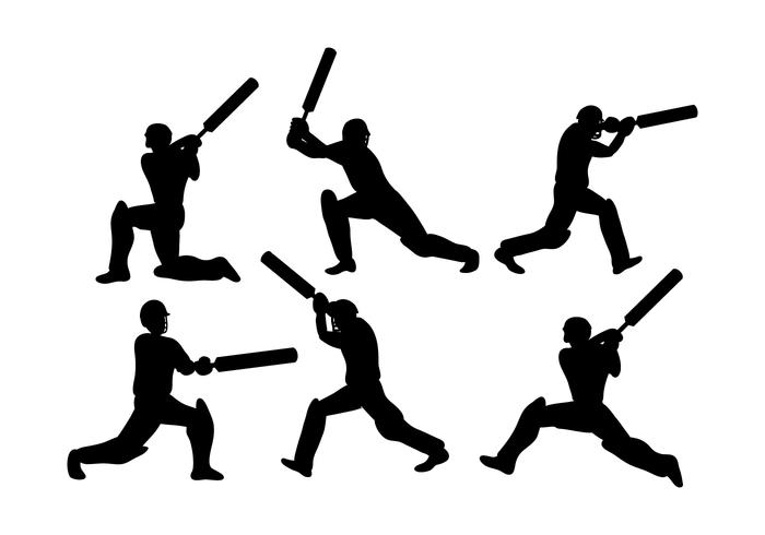 Jugador de Cricket Vector