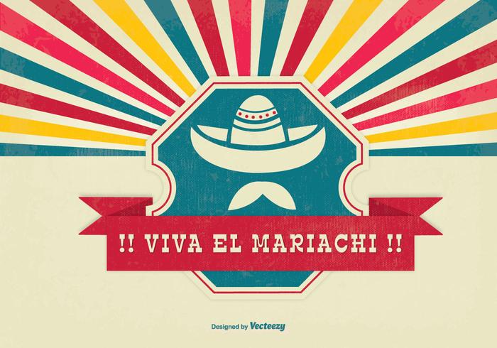 Viva el Mariachi Background Illustration Viva el Mariachi Background Illustration