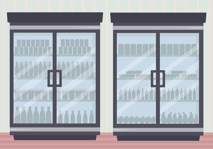 Refrigerator Vector