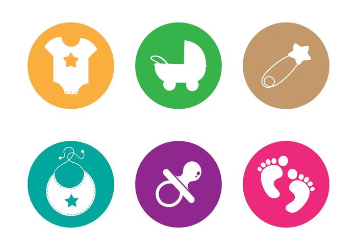 Baby Footprints Vector 