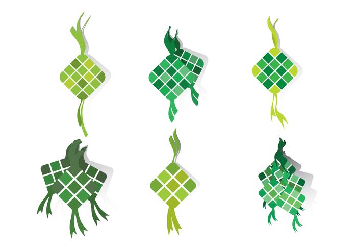 Ketupat Vector - Download Free Vector Art, Stock Graphics 