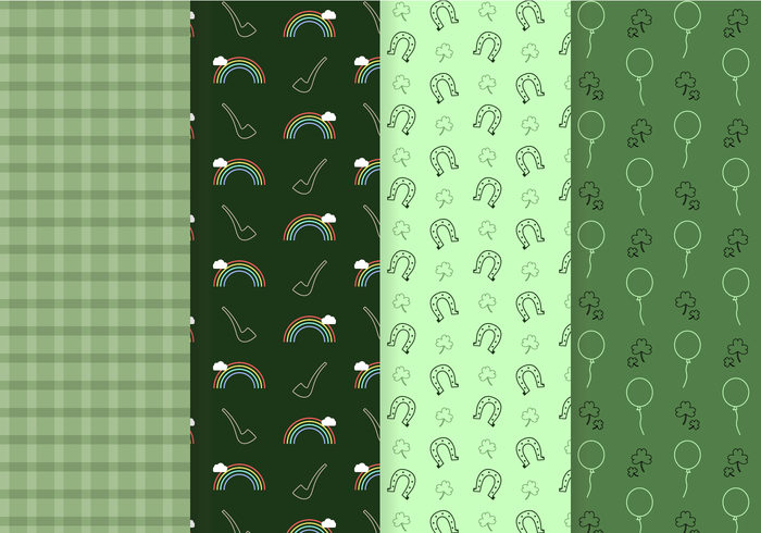 Free St. Patrick Pattern Vector