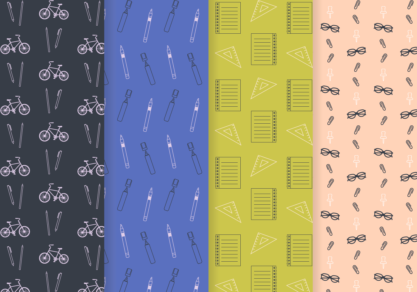 Free School Pattern Vector 101166 Vector Art at Vecteezy