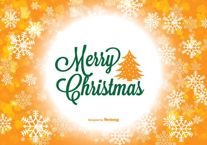 Colorful Merry Christmas Illustration Colorful Merry Christmas Illustration