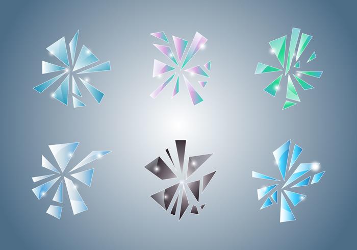 Free Shattered and Broken Glass 1 vector