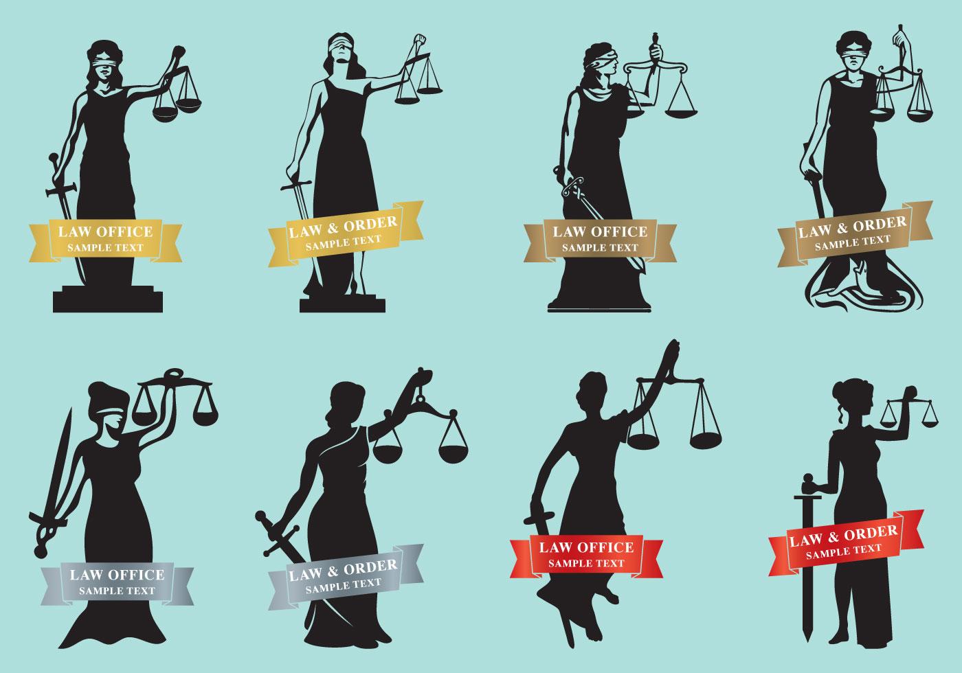 Justice Ladies 101218 Vector Art at Vecteezy