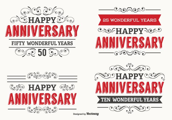 Happy Anniversary Free Vector Art 3 211 Free Downloads