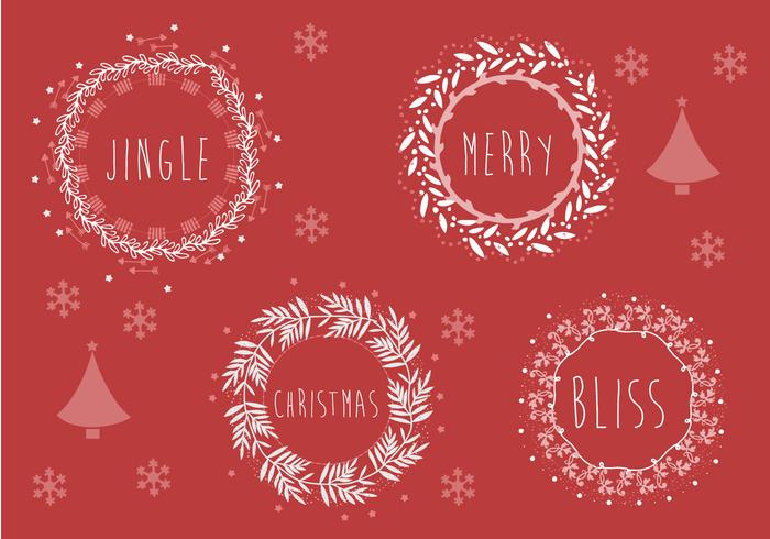 Free Christmas Background Illustration vector