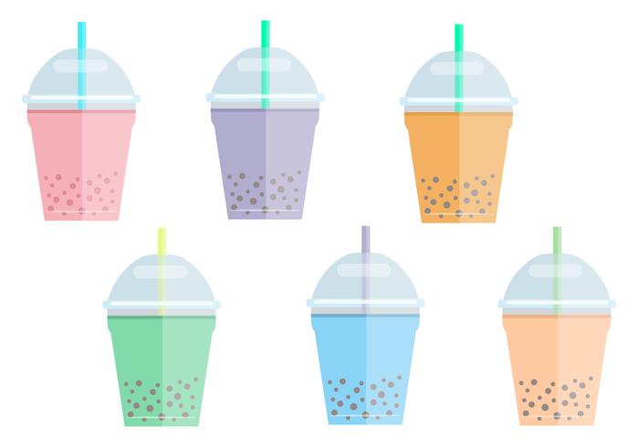 Bubble Tea Vectors Bubble Tea Vectors