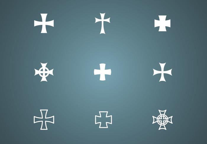 Free Crosses Vector